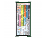 WhiteCoat Clipboard® Trifold - Green Food Industry Edition